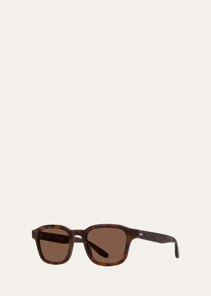 BARTON PERREIRA Men's Winton Acetate Square Sunglasses | Thumbnail 2