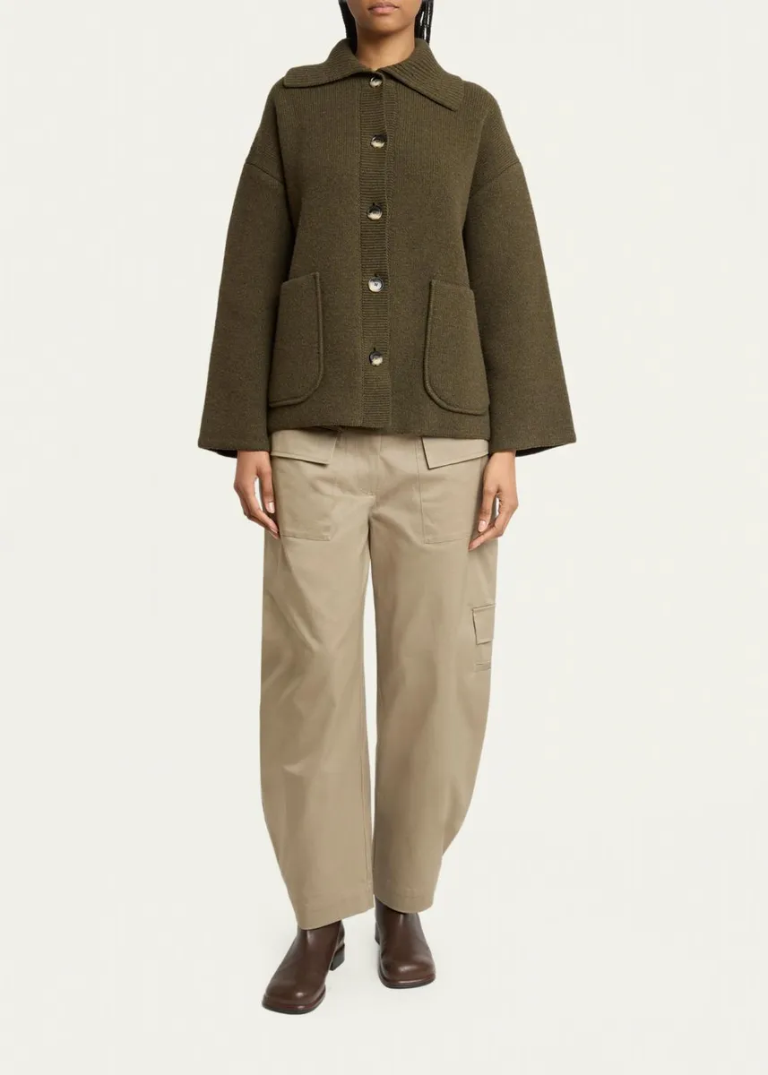 Proenza Schouler White Label Nelly Merino Wool Jacket | Thumbnail 2 Proenza Schouler White Label Nelly Merino Wool Jacket | Thumbnail 2