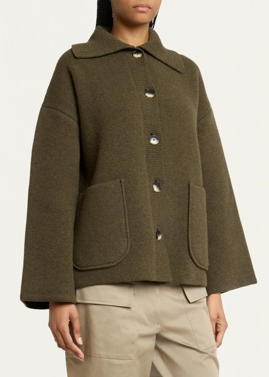 Proenza Schouler White Label Nelly Merino Wool Jacket | Thumbnail 4 Proenza Schouler White Label Nelly Merino Wool Jacket | Thumbnail 4