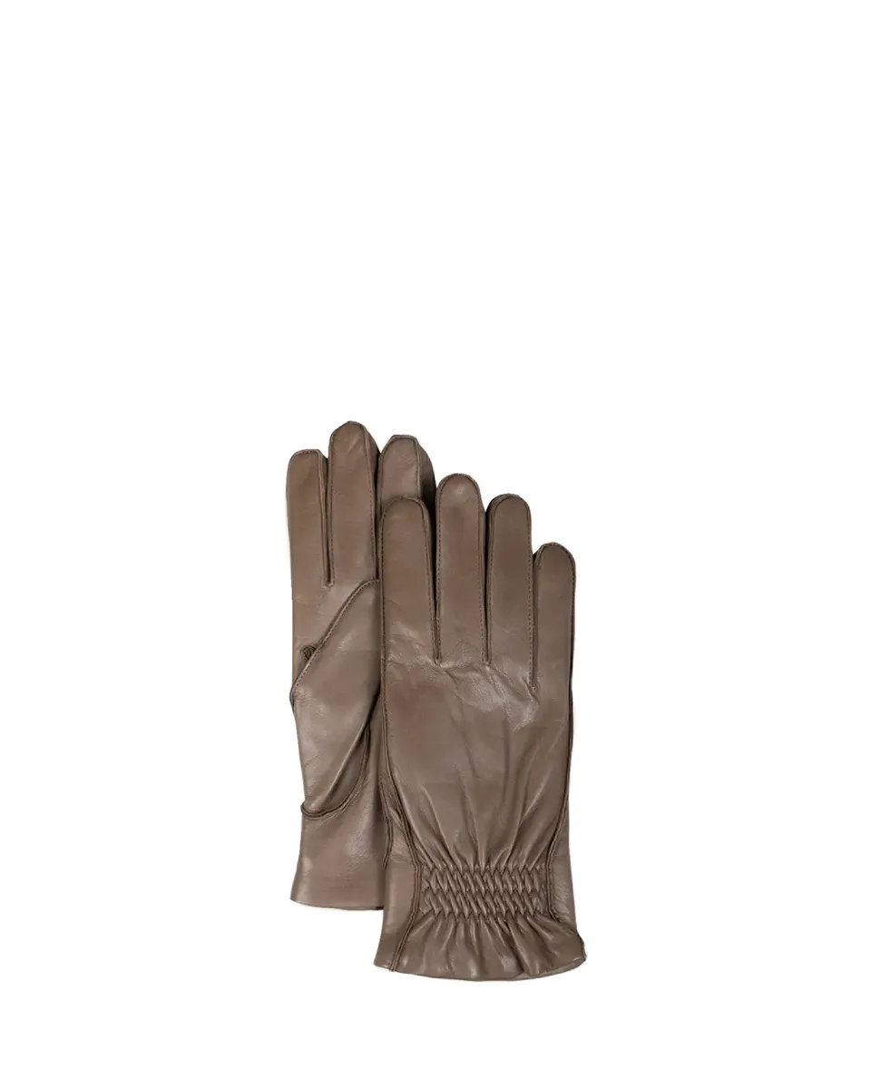 Bergdorf Goodman Men's Leather & Cashmere Gloves | Thumbnail 2 Bergdorf Goodman Men's Leather & Cashmere Gloves | Thumbnail 2
