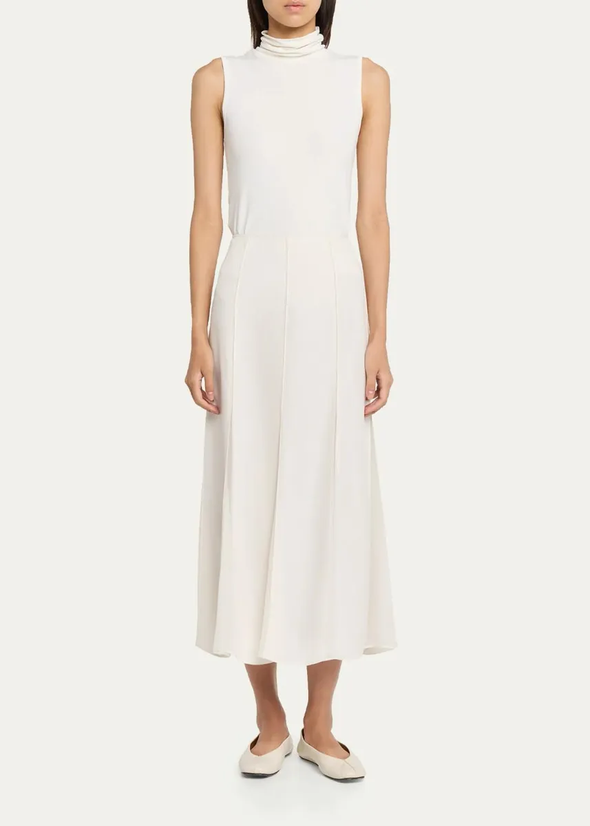 Ulla Johnson Elia Pleated Midi Skirt | Thumbnail 2