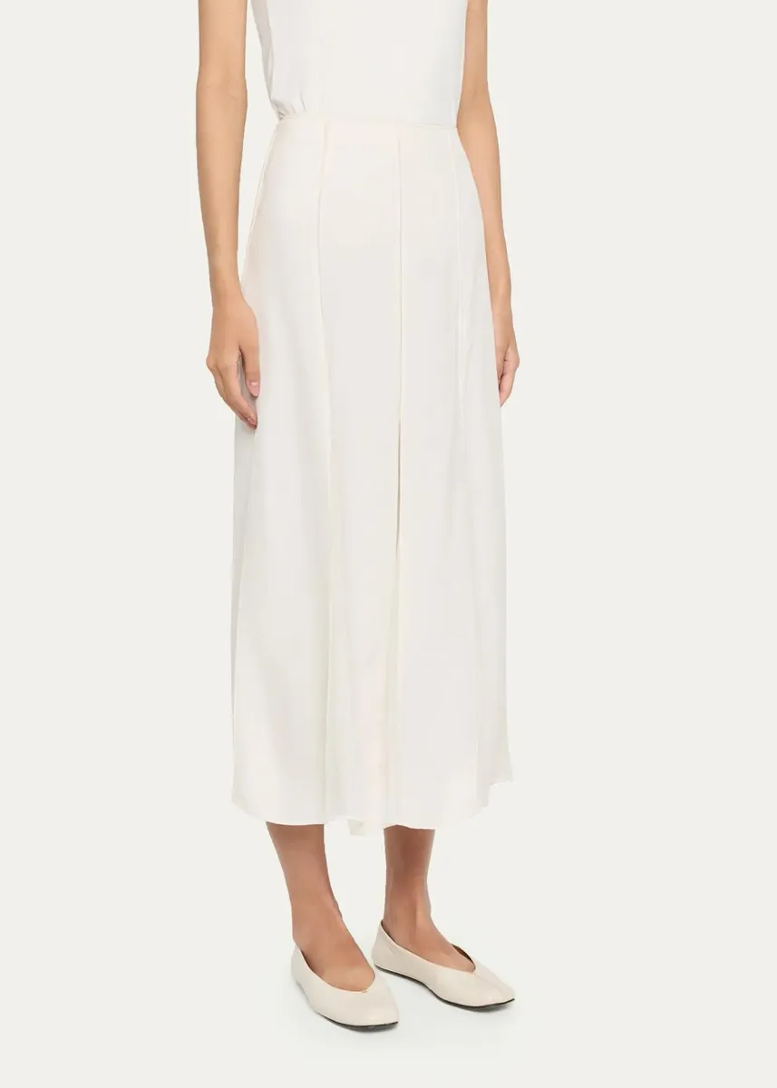 Ulla Johnson Elia Pleated Midi Skirt | Thumbnail 4