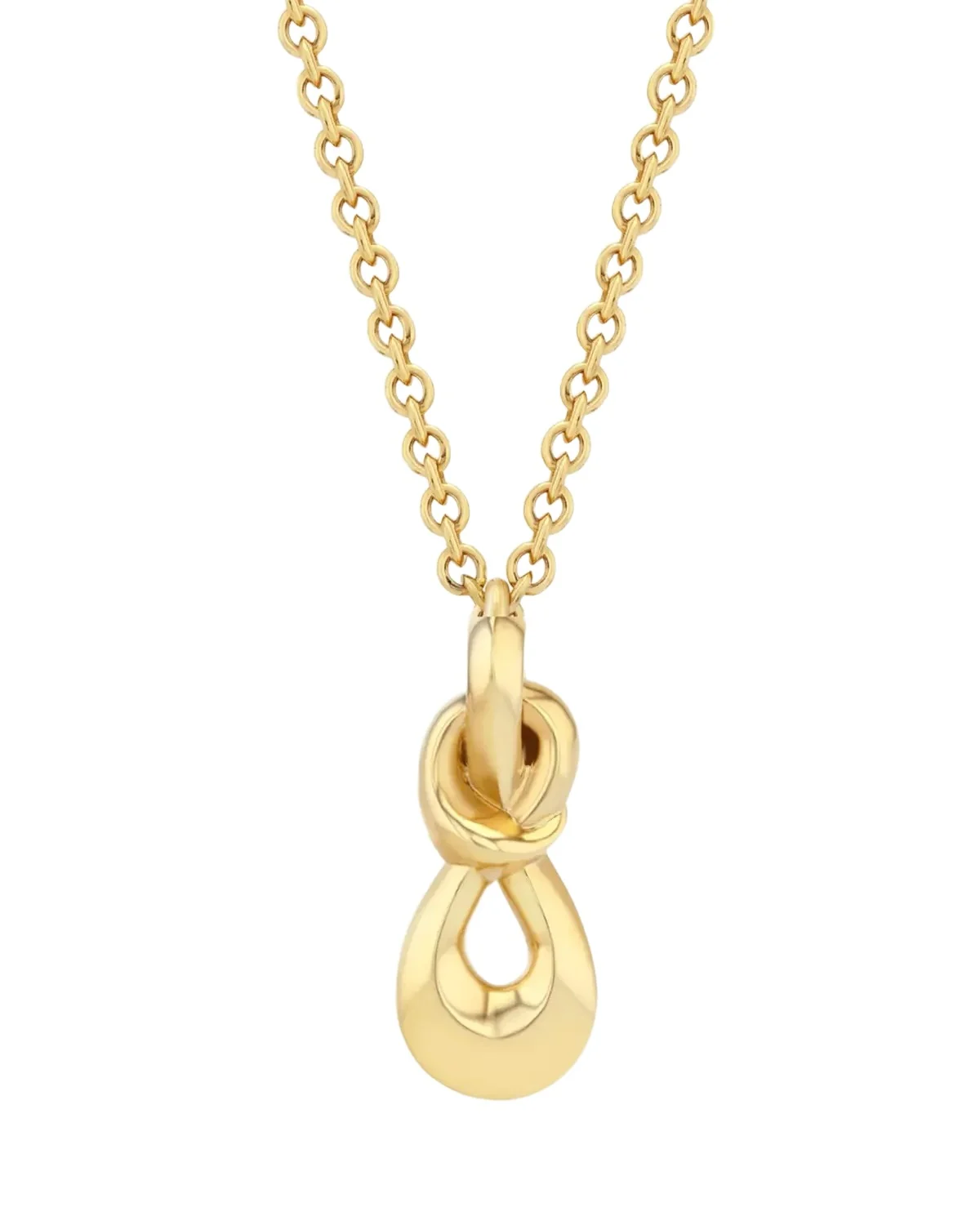 Lizzie Mandler Fine Jewelry 18K Yellow Gold Love Knot Pendant