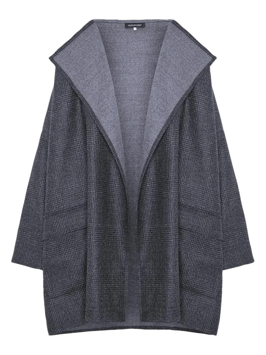 Wool Wide Jacket Coat - Long Plus Length Wool Wide Jacket Coat - Long Plus Length