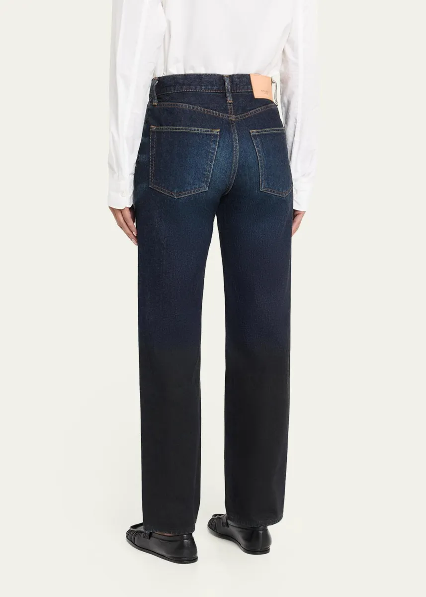 Moussy Vintage Monta Straight-Leg Denim Jeans | Thumbnail 3 Moussy Vintage Monta Straight-Leg Denim Jeans | Thumbnail 3