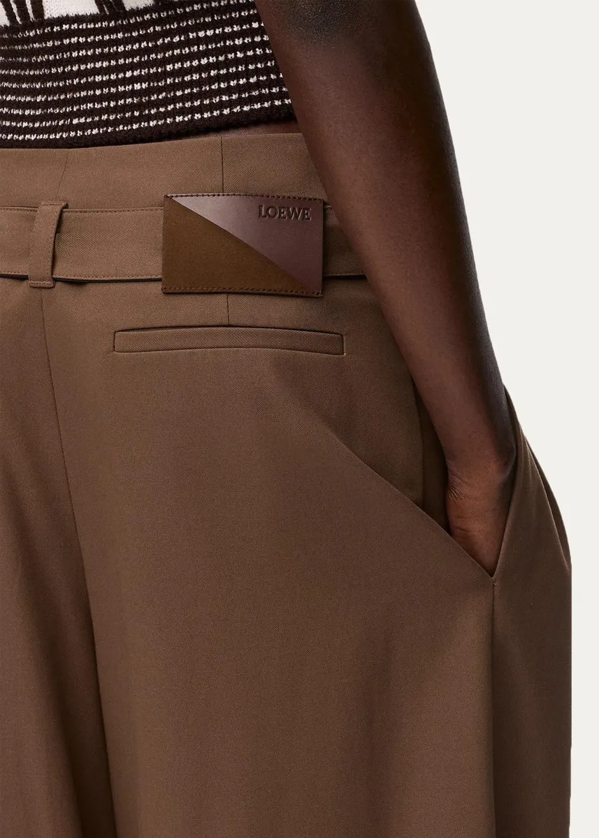 Loewe Belted Wide-Leg Wrap Trousers | Thumbnail 5 Loewe Belted Wide-Leg Wrap Trousers | Thumbnail 5