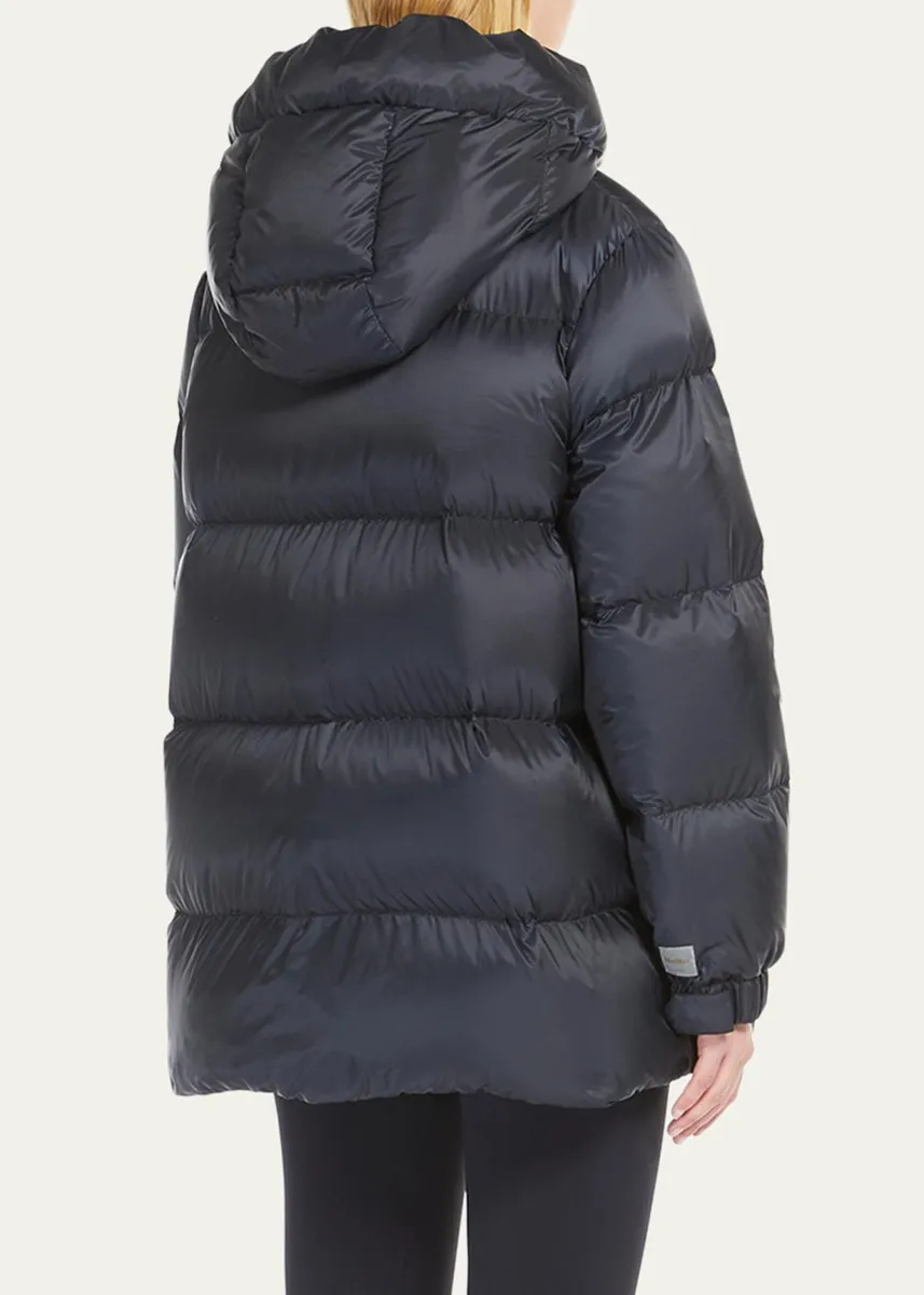 Max Mara Seia Hooded Water-Resistant Down Jacket | Thumbnail 3 Max Mara Seia Hooded Water-Resistant Down Jacket | Thumbnail 3