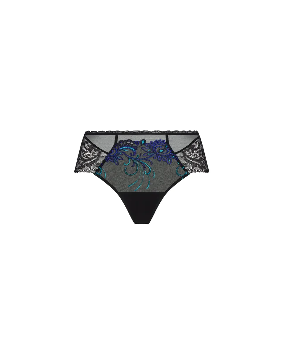 Lise Charmel Embroidered Lace & Tulle Boyshorts | Thumbnail 2