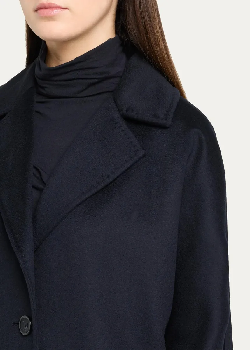 Cinzia Rocca Long Two-Button Notch-Collar Wool Coat | Thumbnail 5 Cinzia Rocca Long Two-Button Notch-Collar Wool Coat | Thumbnail 5