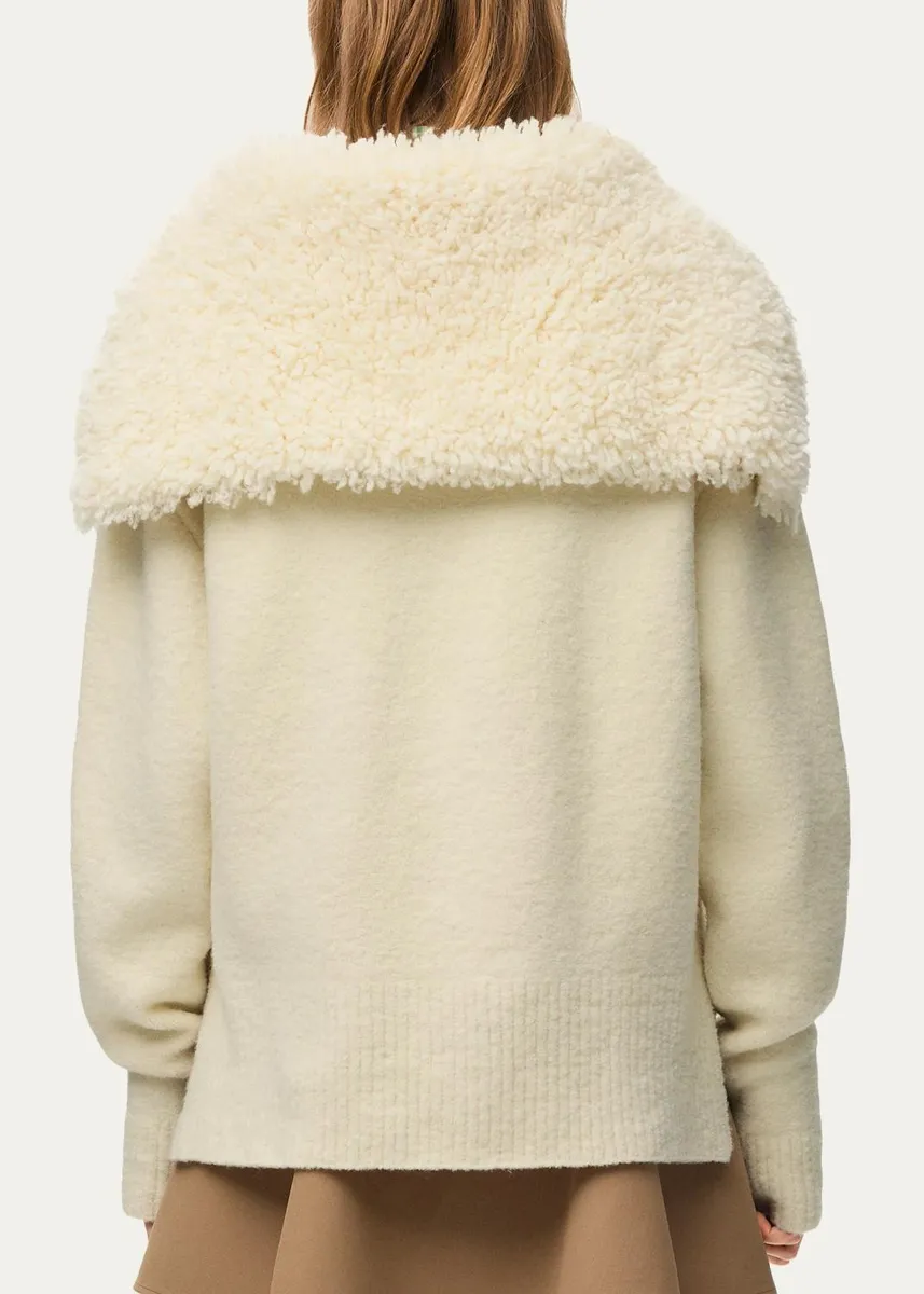 Loewe Knit Zip-Up Sweater | Thumbnail 3 Loewe Knit Zip-Up Sweater | Thumbnail 3