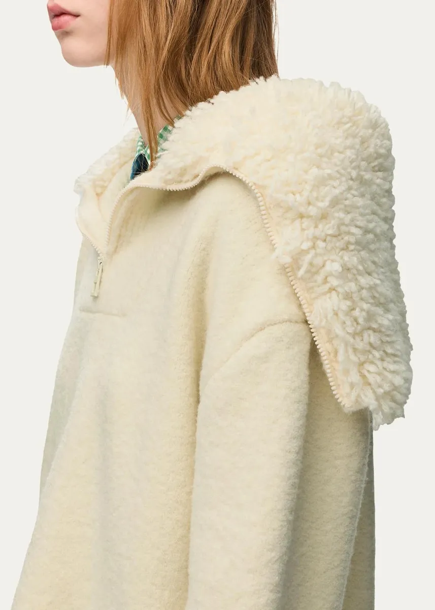 Loewe Knit Zip-Up Sweater | Thumbnail 5 Loewe Knit Zip-Up Sweater | Thumbnail 5