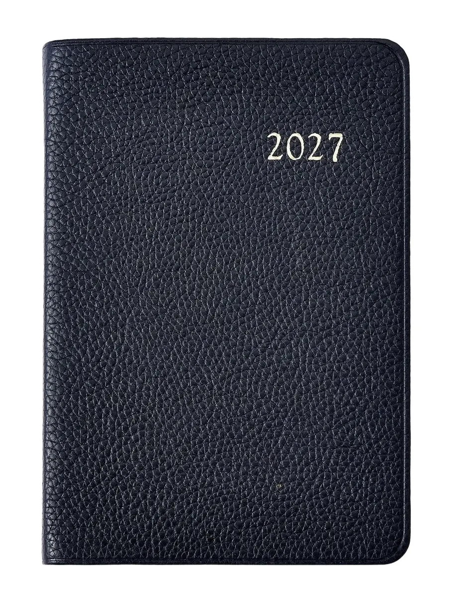 Graphic Image 2027 Leather Daily Journal
