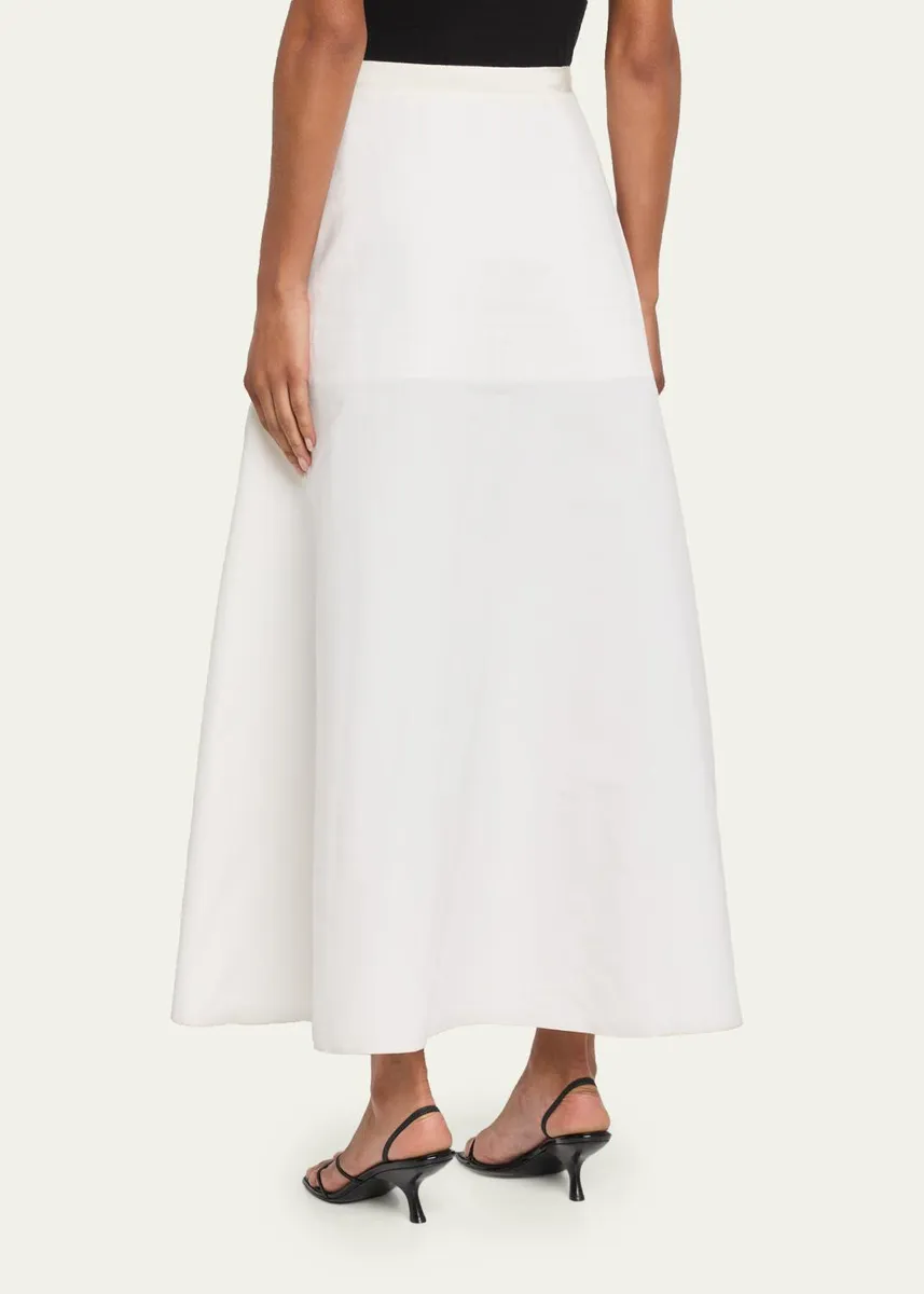 FFORME Deeta Flared Cotton Skirt | Thumbnail 3
