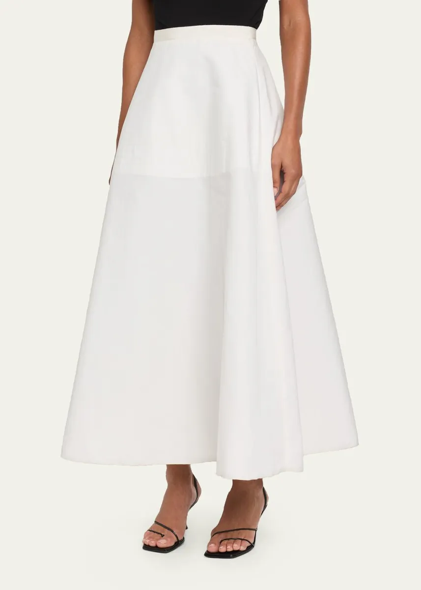 FFORME Deeta Flared Cotton Skirt | Thumbnail 4