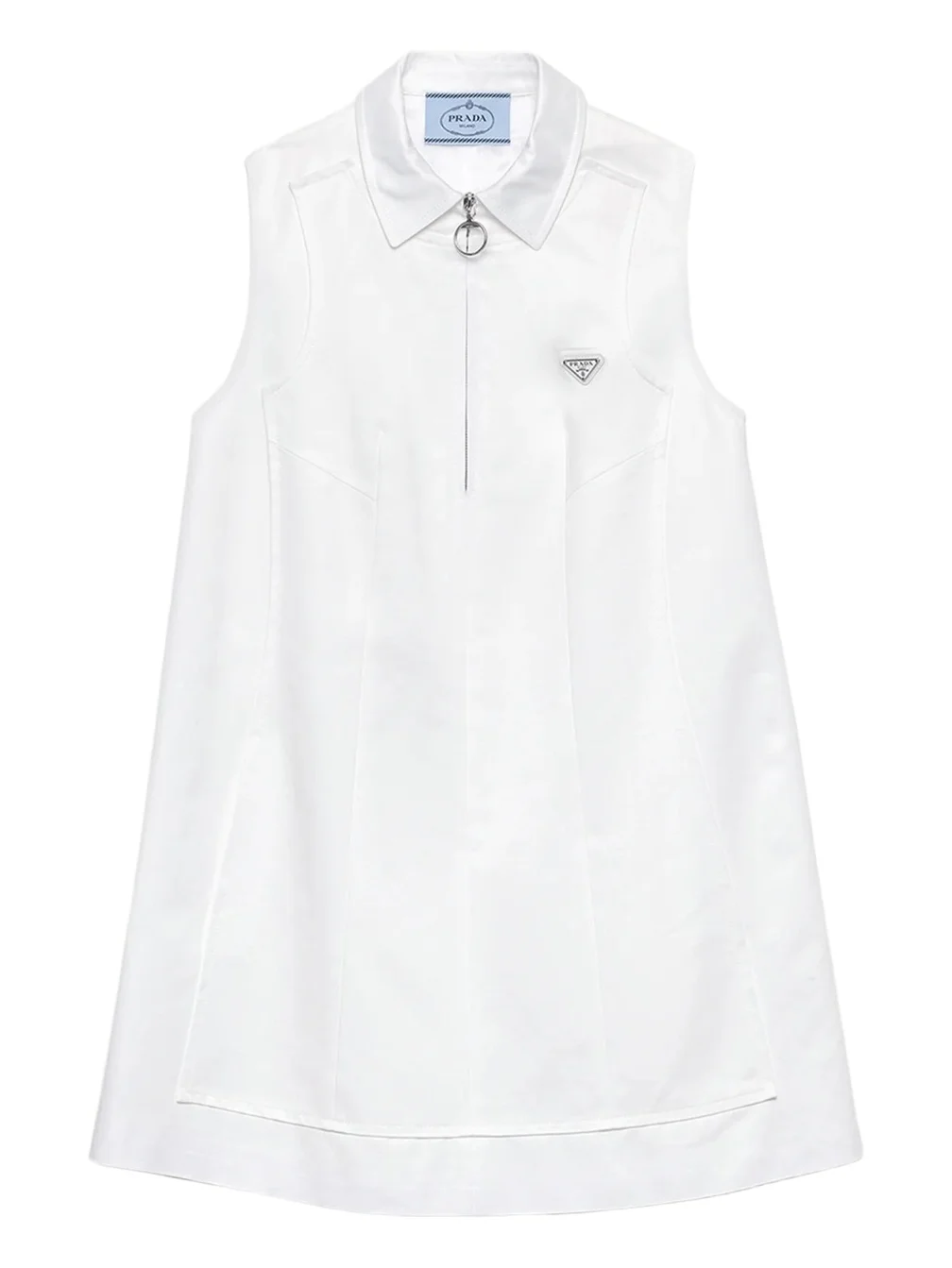 Logo Cotton Sleeveless Mini Dress Logo Cotton Sleeveless Mini Dress