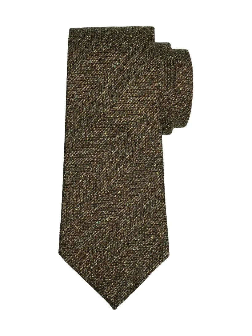 Zegna Men's Wool and Silk Melange Tie