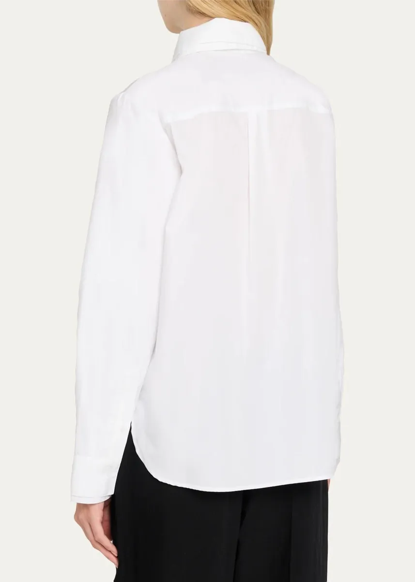 TWP Double-Layer Boyfriend Shirt in Superfine Cotton Shirting | Thumbnail 3 TWP Double-Layer Boyfriend Shirt in Superfine Cotton Shirting | Thumbnail 3