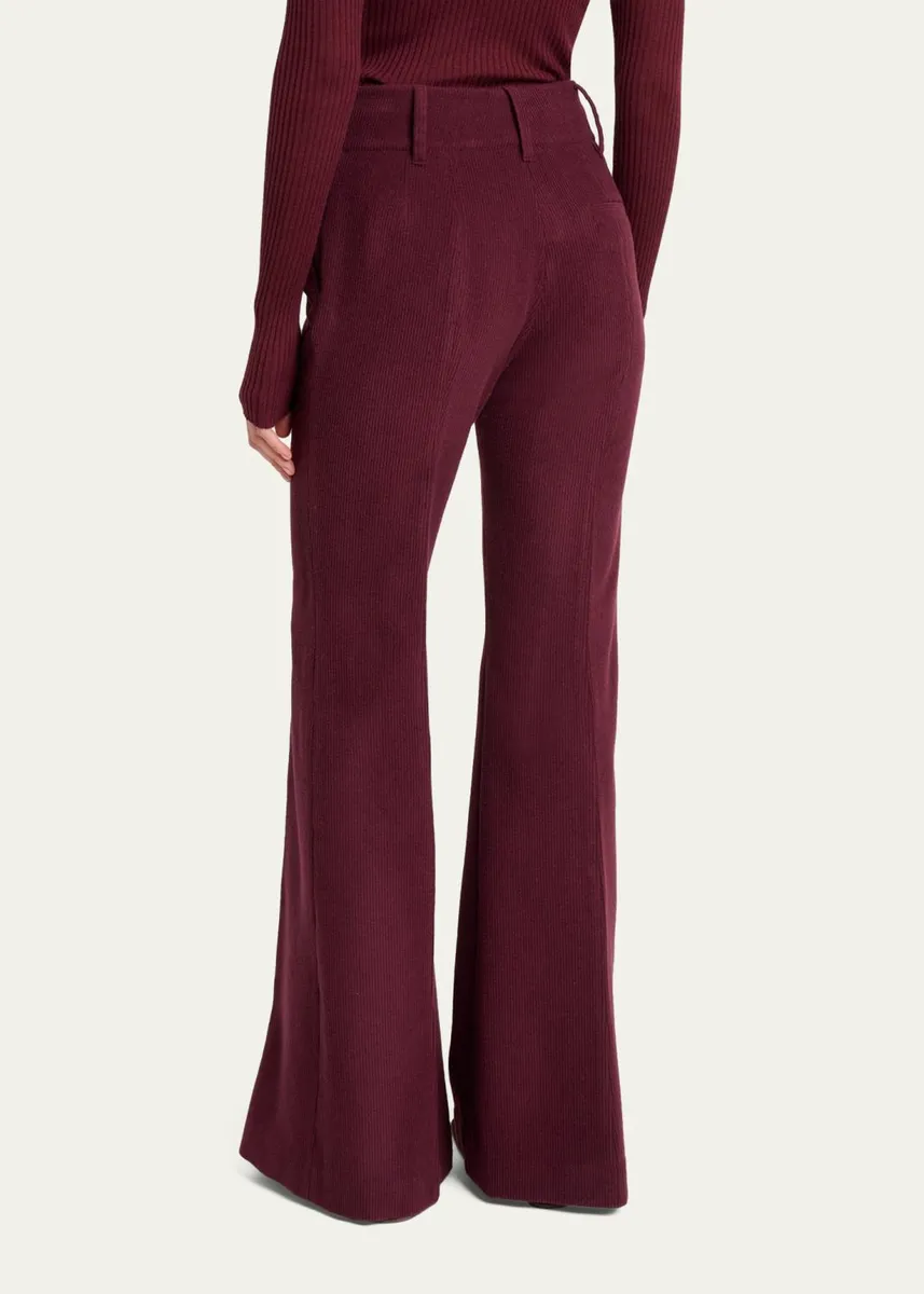 Gabriela Hearst Rhein Cashmere-Silk Corduroy Flare Pants | Thumbnail 3 Gabriela Hearst Rhein Cashmere-Silk Corduroy Flare Pants | Thumbnail 3