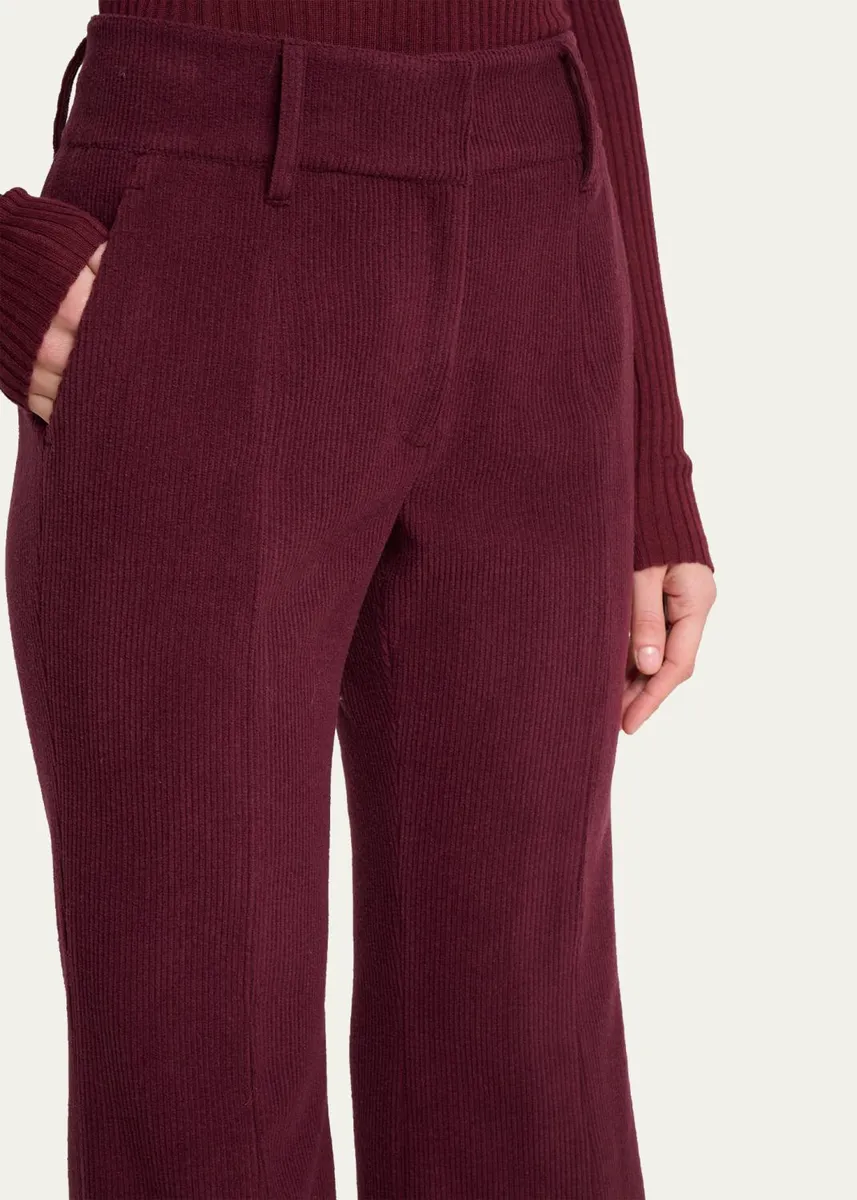 Gabriela Hearst Rhein Cashmere-Silk Corduroy Flare Pants | Thumbnail 5 Gabriela Hearst Rhein Cashmere-Silk Corduroy Flare Pants | Thumbnail 5