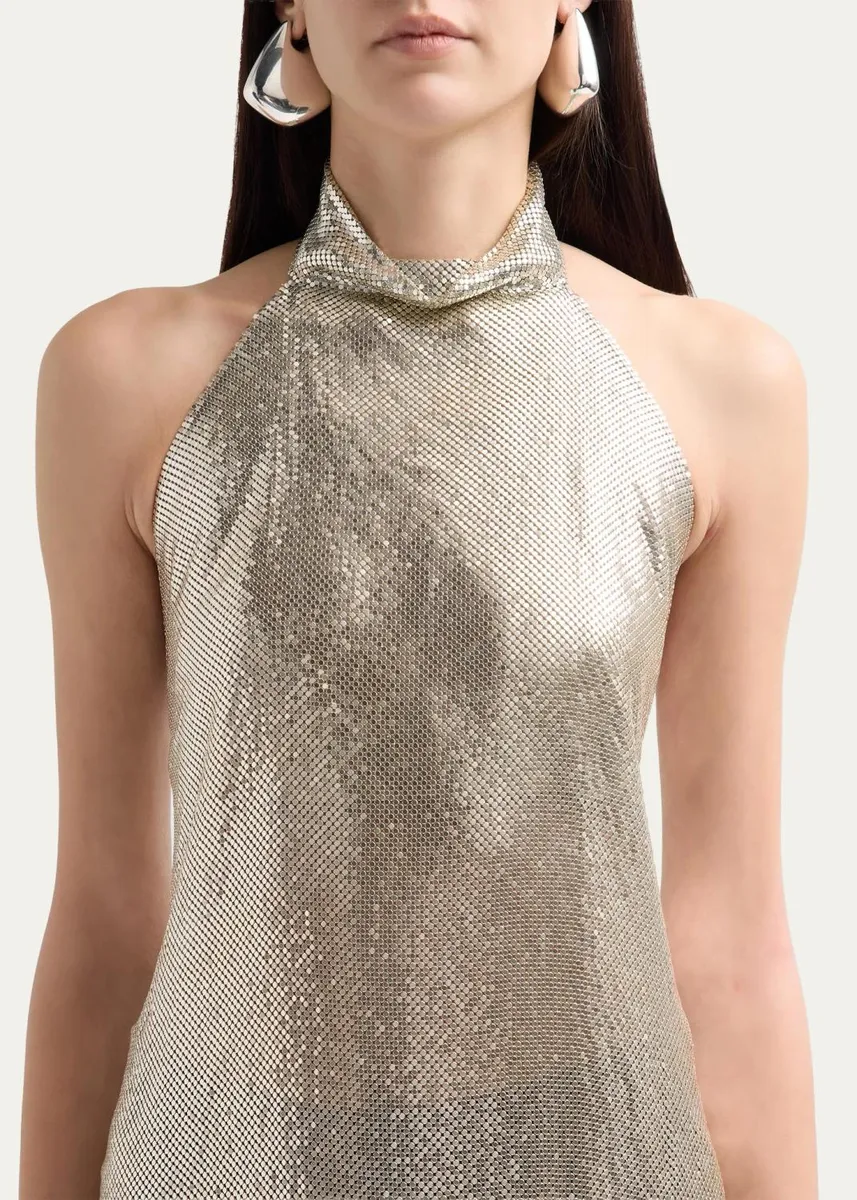 Stella McCartney Chainmail Halterneck Top | Thumbnail 5 Stella McCartney Chainmail Halterneck Top | Thumbnail 5