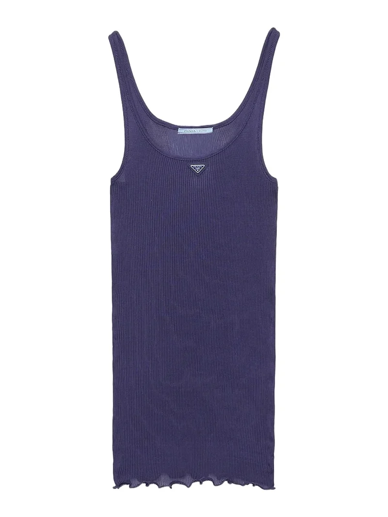 Ribbed Silk Tank Ribbed Silk Tank