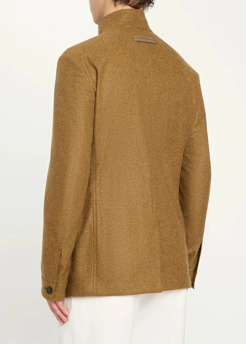 Zegna Men's Cashmere Chore Jacket | Thumbnail 3 Zegna Men's Cashmere Chore Jacket | Thumbnail 3