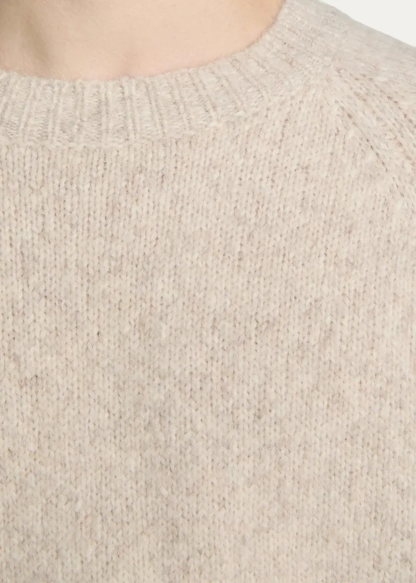 Frame Men's Alpaca-Blend Raglan Crewneck Sweater | Thumbnail 5