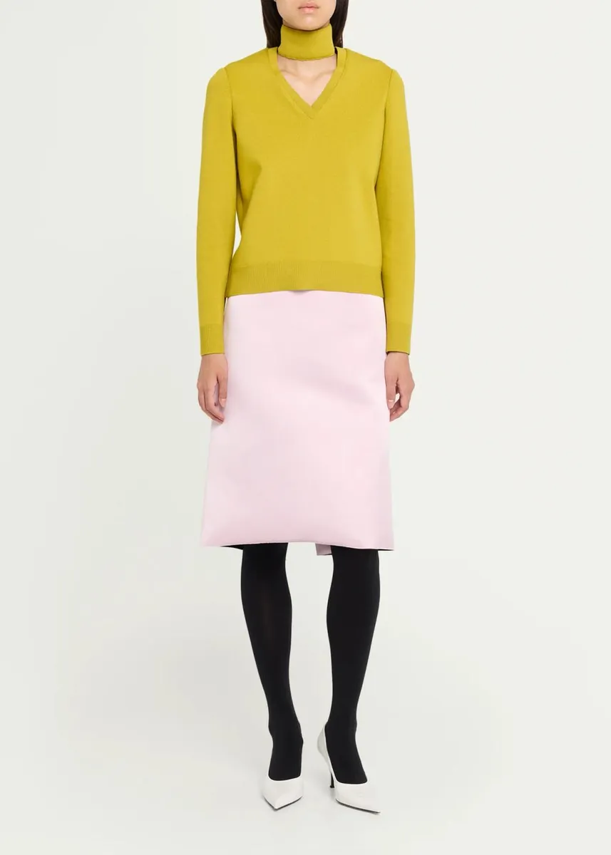 Marc Jacobs Runway Silk-Blend Belted Midi Skirt | Thumbnail 2 Marc Jacobs Runway Silk-Blend Belted Midi Skirt | Thumbnail 2