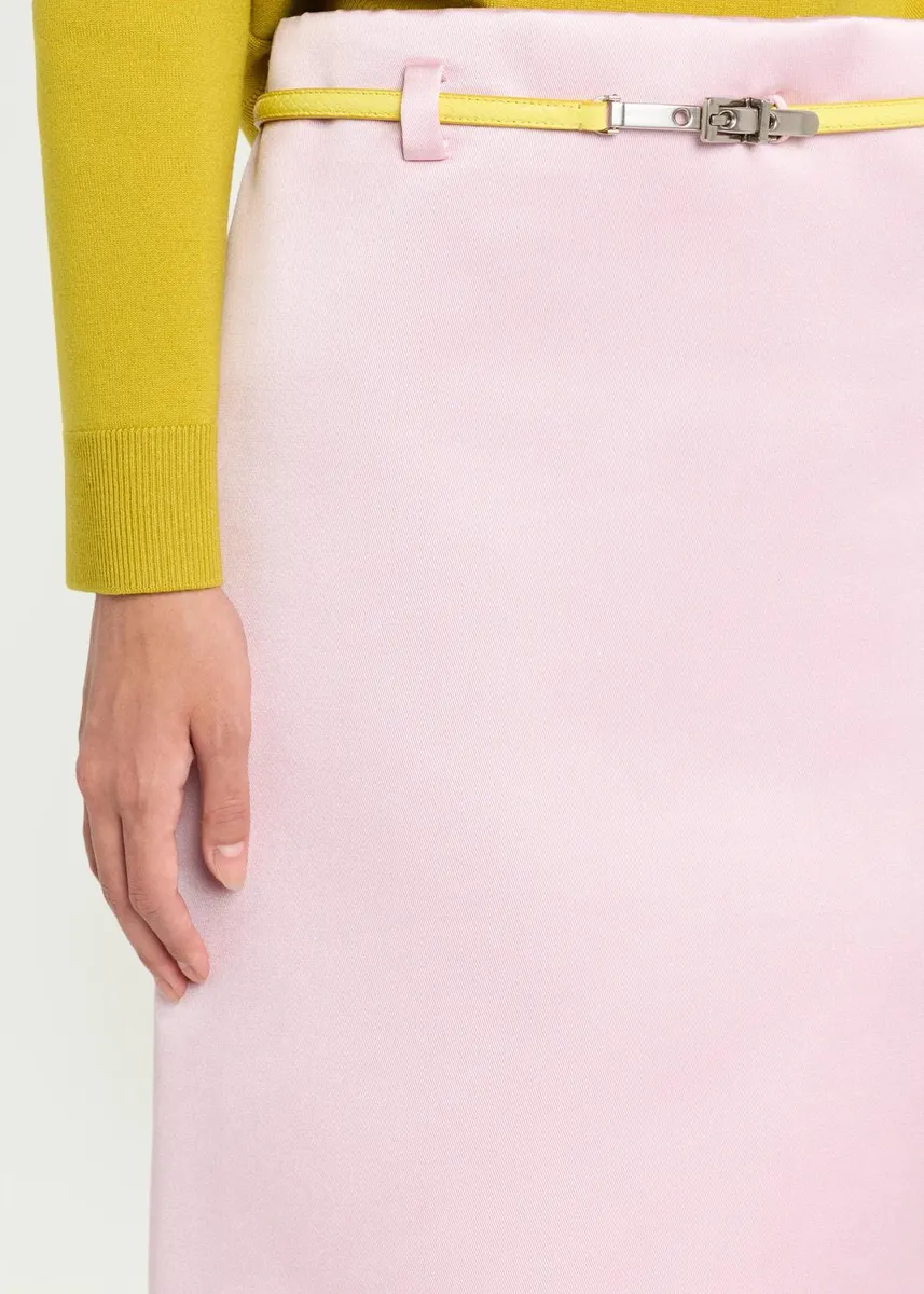 Marc Jacobs Runway Silk-Blend Belted Midi Skirt | Thumbnail 5 Marc Jacobs Runway Silk-Blend Belted Midi Skirt | Thumbnail 5