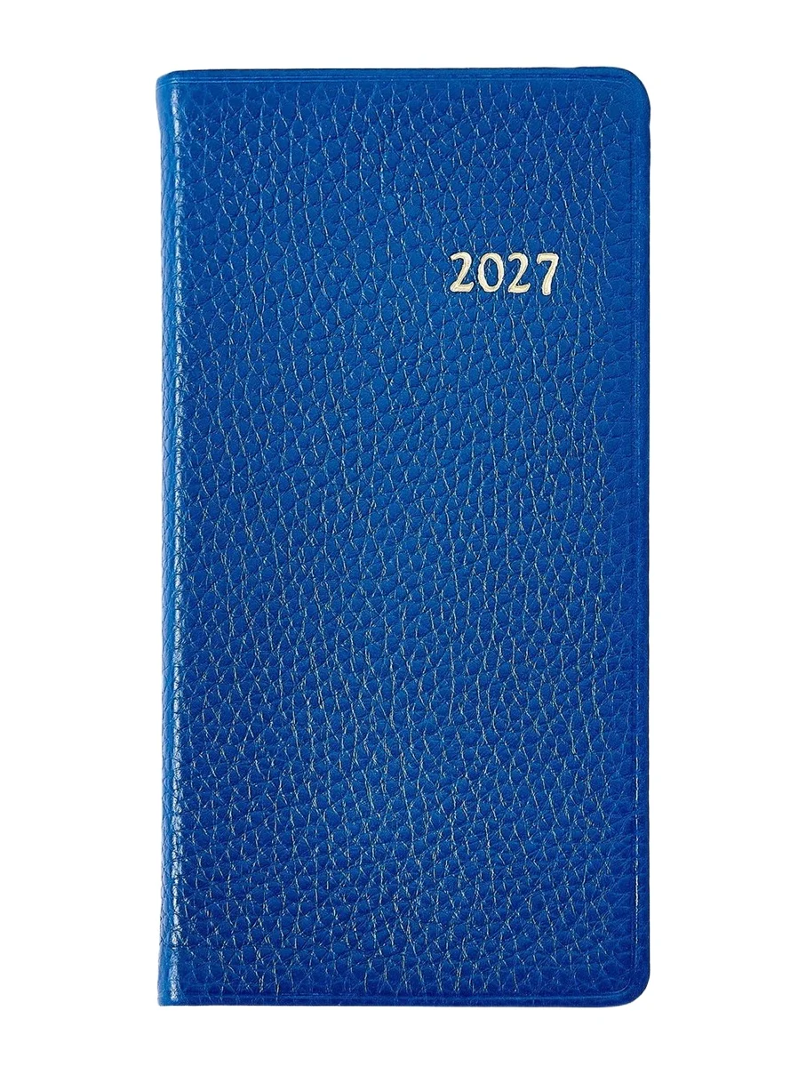 Graphic Image 2027 6" Leather Pocket Datebook