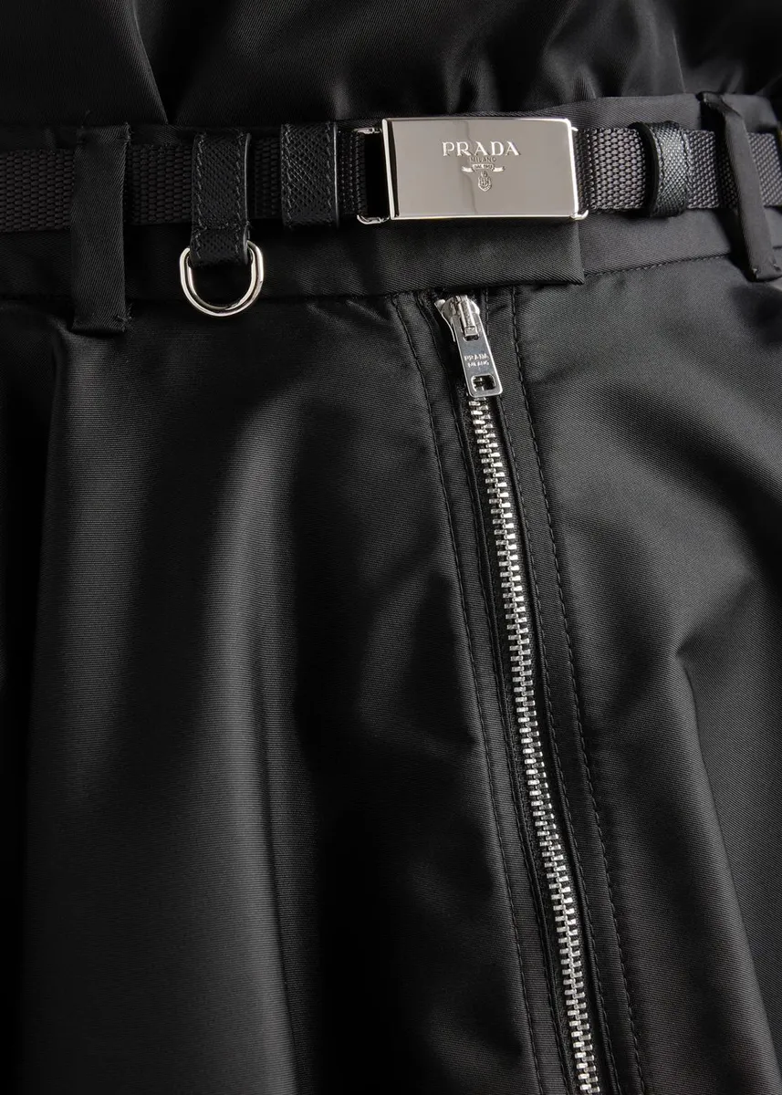 Prada Belted A-Line Skirt | Thumbnail 5 Prada Belted A-Line Skirt | Thumbnail 5