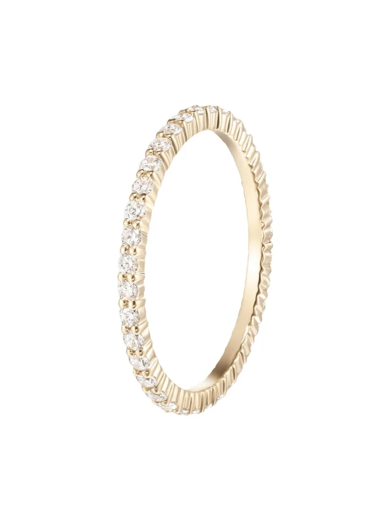 18K Yellow Gold Diamond Ultra-Thin Sadie Eternity Ring 18K Yellow Gold Diamond Ultra-Thin Sadie Eternity Ring