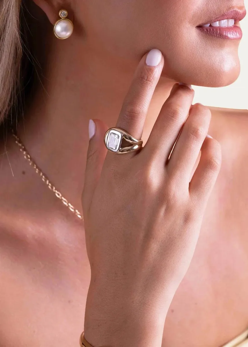 Mason and Books Siren Stud Earrings with Pearls | Thumbnail 2