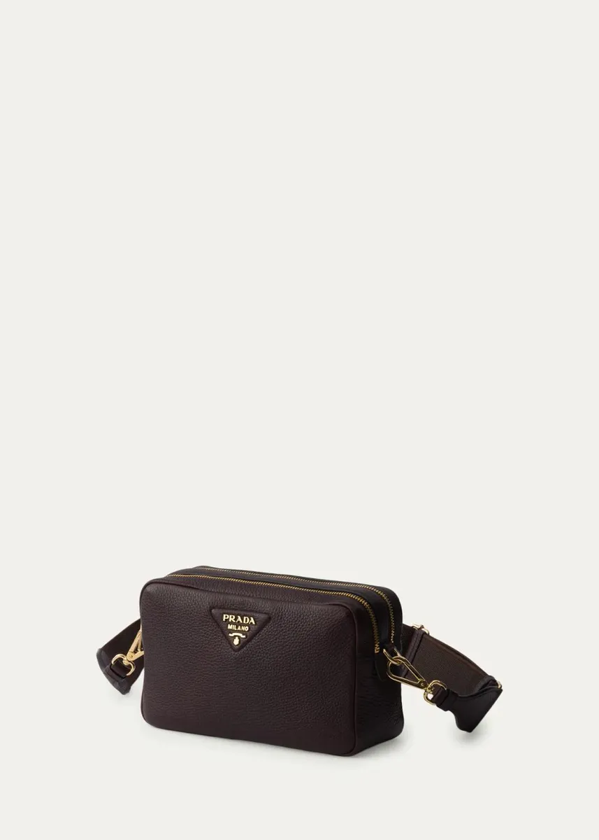 Prada Small Grain Leather Shoulder Bag | Thumbnail 3