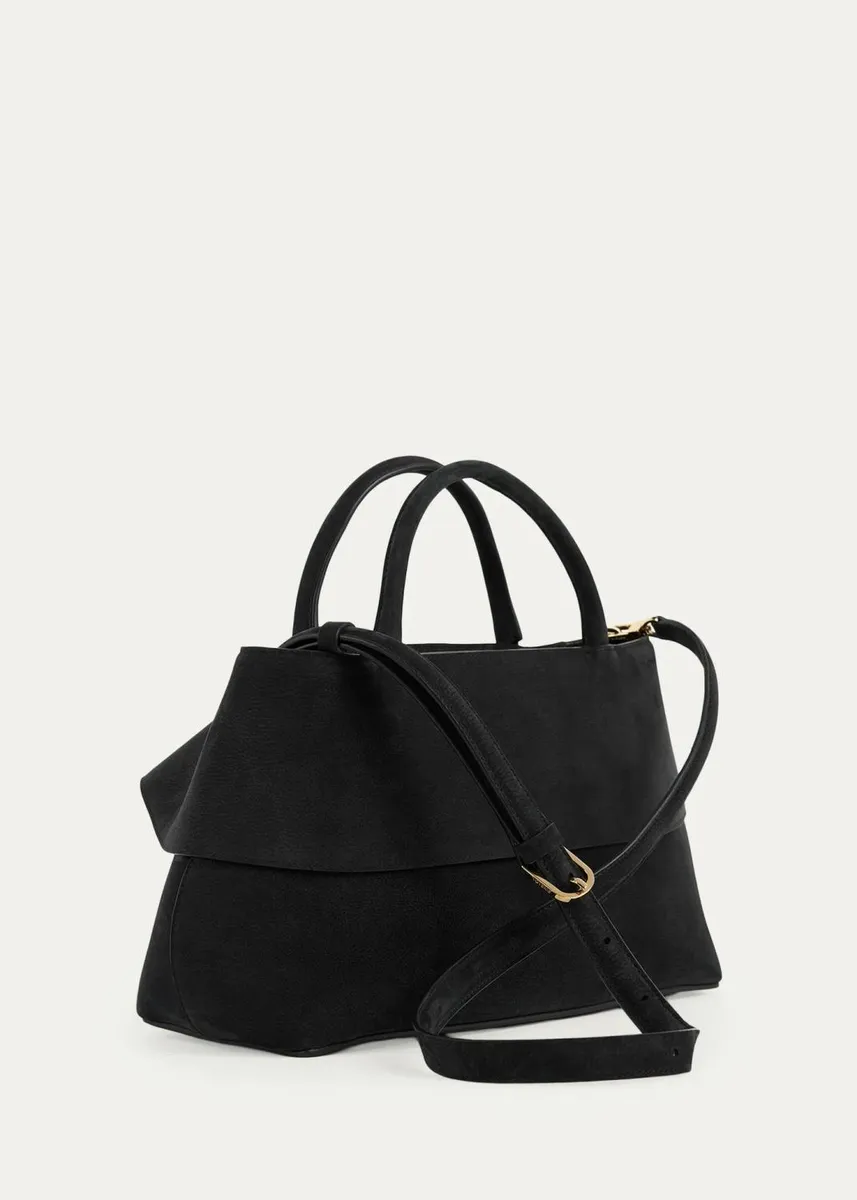 TOTEME Mercer Small Nubuck Leather Tote Bag | Thumbnail 2 TOTEME Mercer Small Nubuck Leather Tote Bag | Thumbnail 2