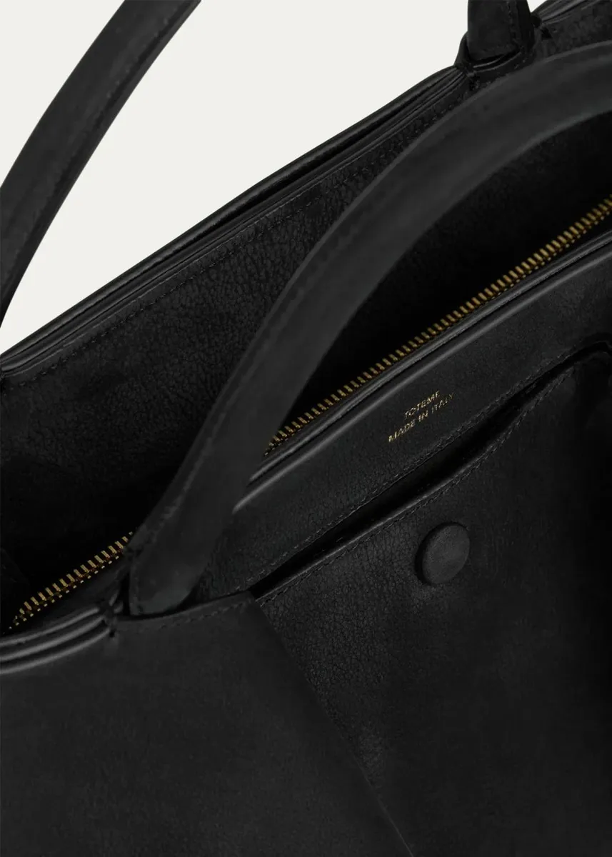 TOTEME Mercer Small Nubuck Leather Tote Bag | Thumbnail 3 TOTEME Mercer Small Nubuck Leather Tote Bag | Thumbnail 3