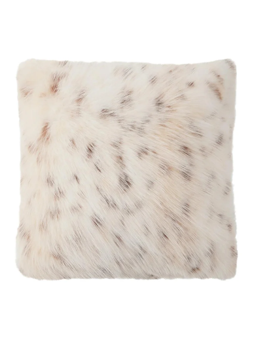 Faux Lynx Pillow, 20" Square Faux Lynx Pillow, 20" Square