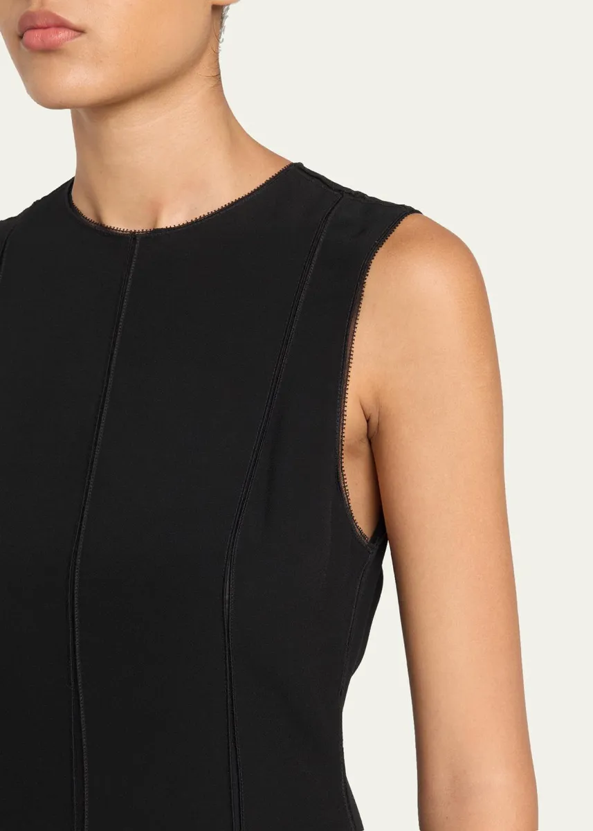 Ulla Johnson Laure Chiffon Sleeveless Midi Dress | Thumbnail 5