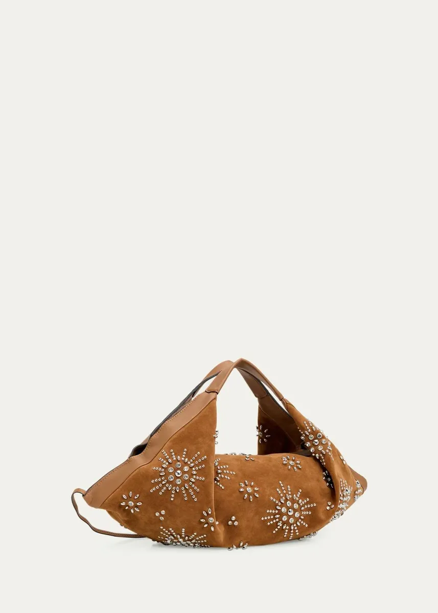 3.1 Phillip Lim Luna Studded Faux Suede Top-Handle Bag | Thumbnail 3 3.1 Phillip Lim Luna Studded Faux Suede Top-Handle Bag | Thumbnail 3