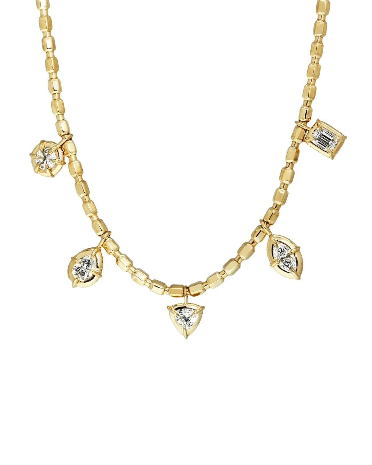 Cosmic Confetti Multishape Charm Necklace Cosmic Confetti Multishape Charm Necklace