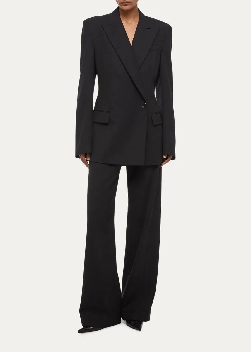 Helmut Lang Wool Gabardine Blazer | Thumbnail 2 Helmut Lang Wool Gabardine Blazer | Thumbnail 2