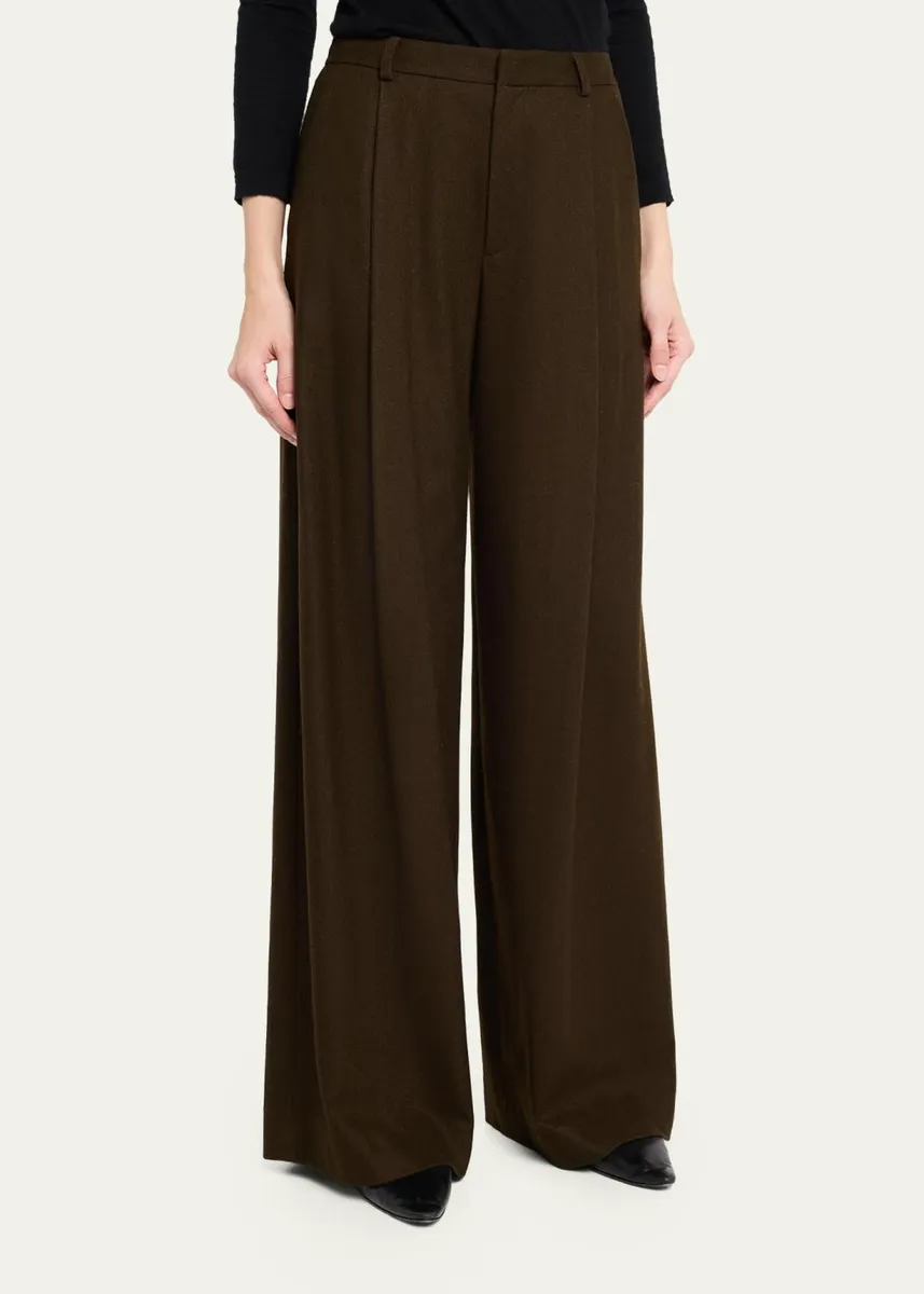 Vince Camille Mid-Rise Wide-Leg Pants | Thumbnail 4