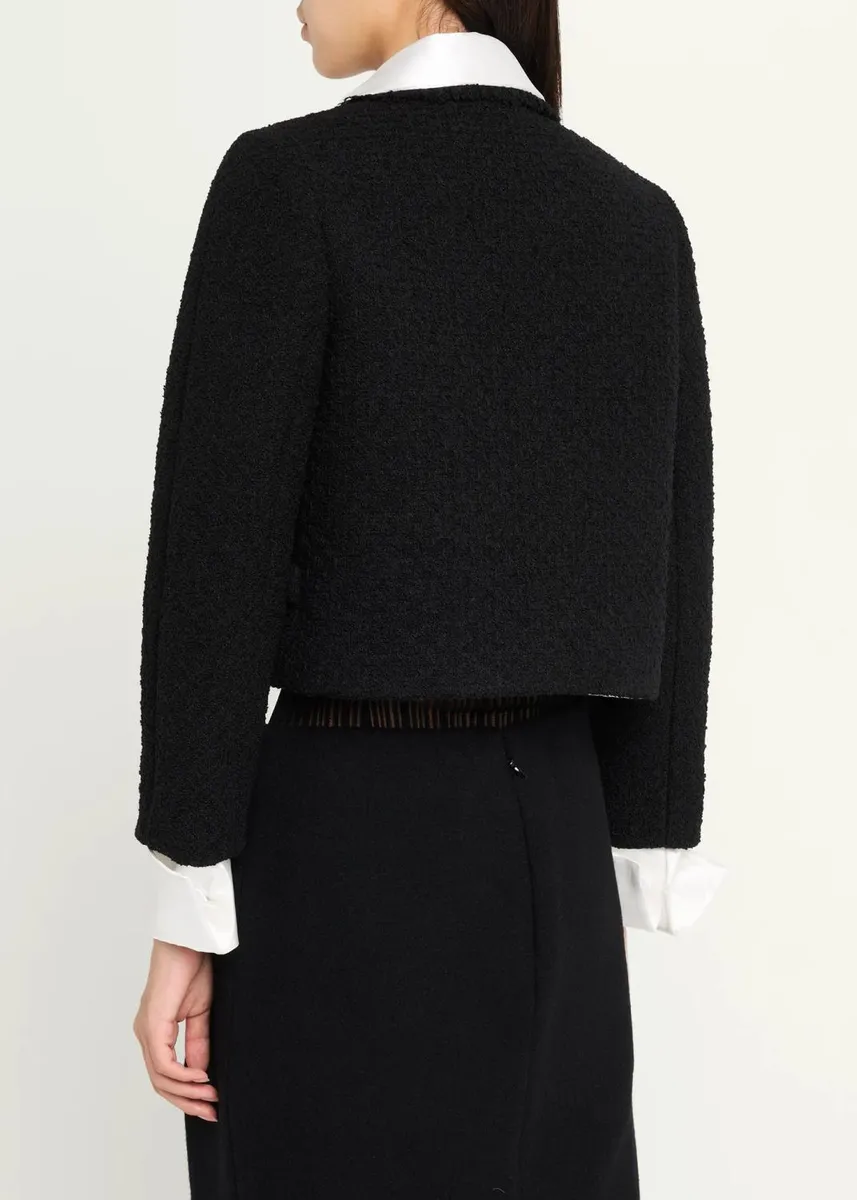 Marc Jacobs Runway Tweed Virgin-Wool Blend Jacket | Thumbnail 3