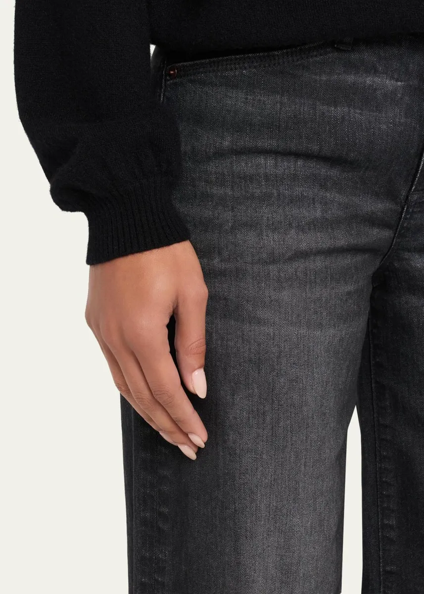 Moussy Vintage Pintuck Flare Jeans | Thumbnail 5 Moussy Vintage Pintuck Flare Jeans | Thumbnail 5