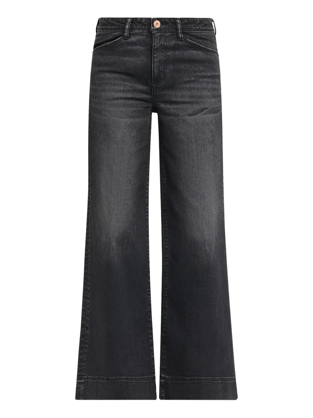 Moussy Vintage Pintuck Flare Jeans