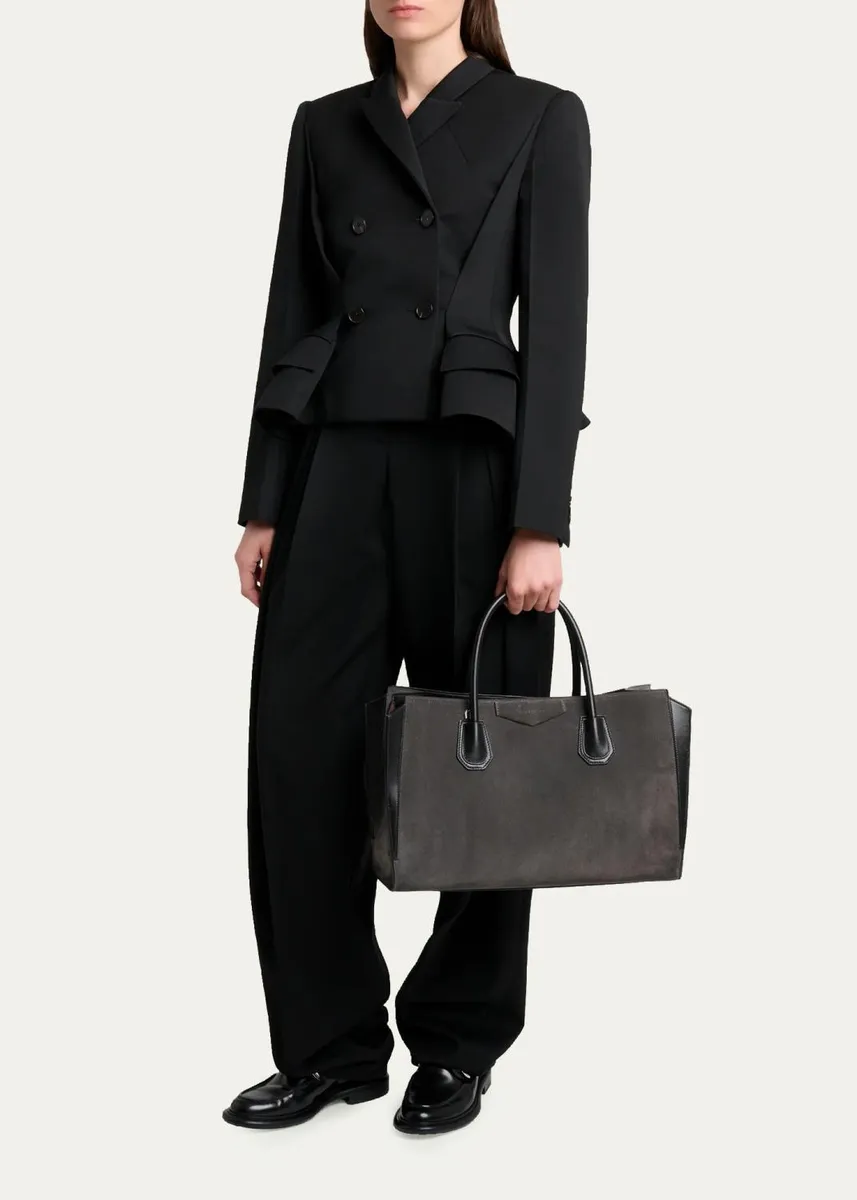 Givenchy Antigona Catchall Suede Top-Handle Bag | Thumbnail 5 Givenchy Antigona Catchall Suede Top-Handle Bag | Thumbnail 5