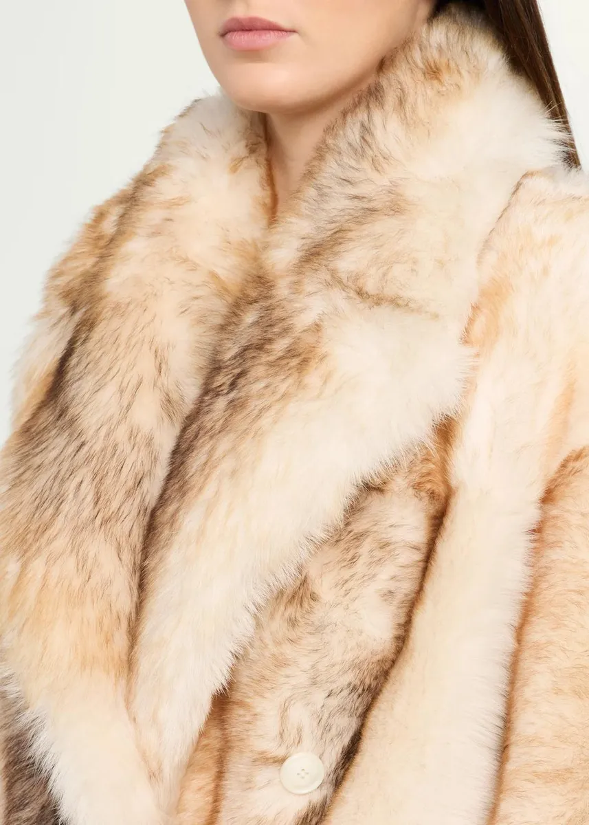 Yves Salomon Lamb Shearling Double-Breasted Short Coat | Thumbnail 5 Yves Salomon Lamb Shearling Double-Breasted Short Coat | Thumbnail 5