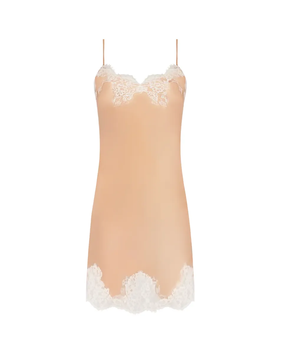 Lise Charmel Splendeur Soie Lace-Trim Silk Nighty | Thumbnail 2
