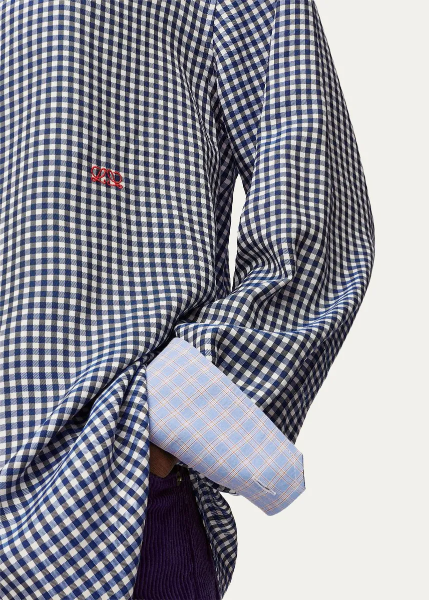 Loewe Gingham Button-Front Shirt | Thumbnail 5 Loewe Gingham Button-Front Shirt | Thumbnail 5