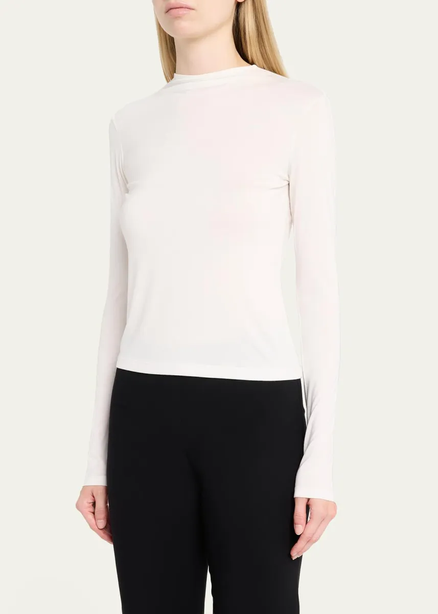 Vince Tie-Neck Top | Thumbnail 4 Vince Tie-Neck Top | Thumbnail 4